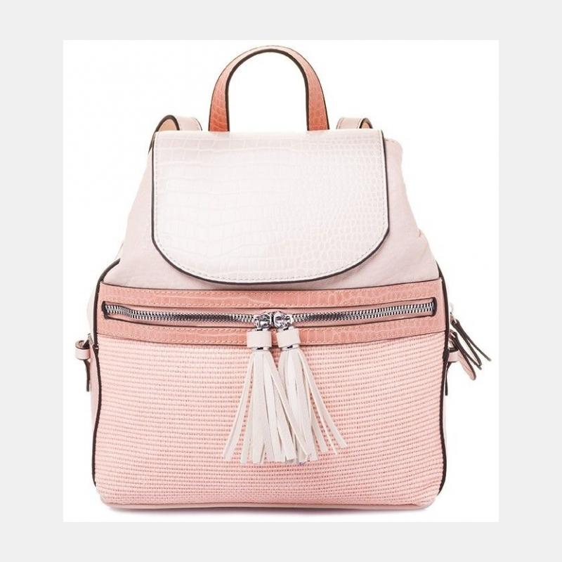 1202832 Рюкзак женскисккожа2827120 BAGGINI абрикос 4990₽