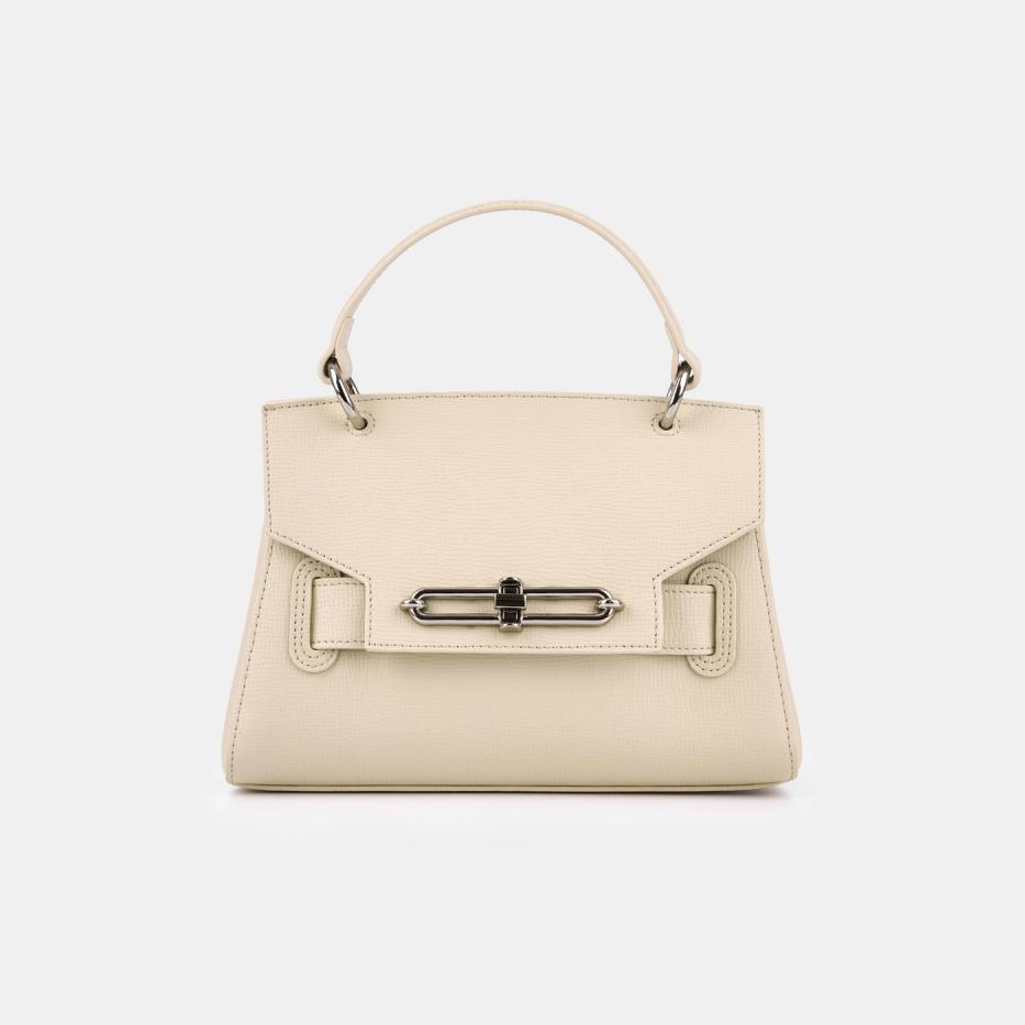 АУГС319700 Сумка женская натуркожа 250х100х180белая 17490₽