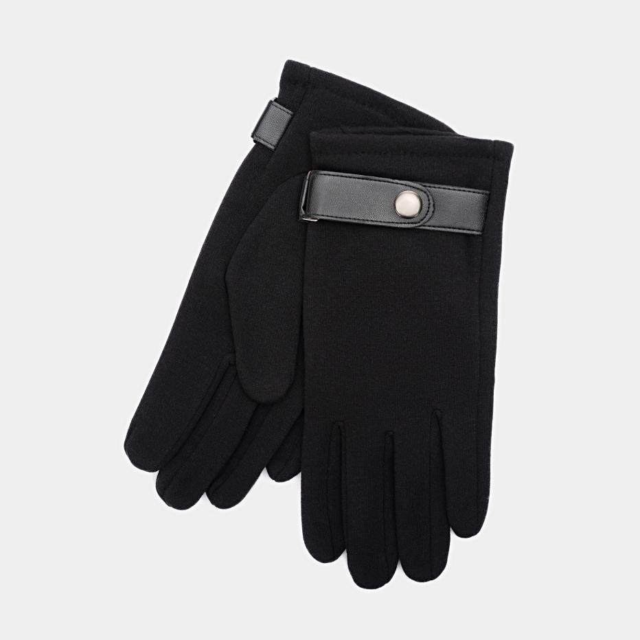 Перчатки мужские, размер единый Ralf Ringer GMT-220-06-FIP-01, цвет черный