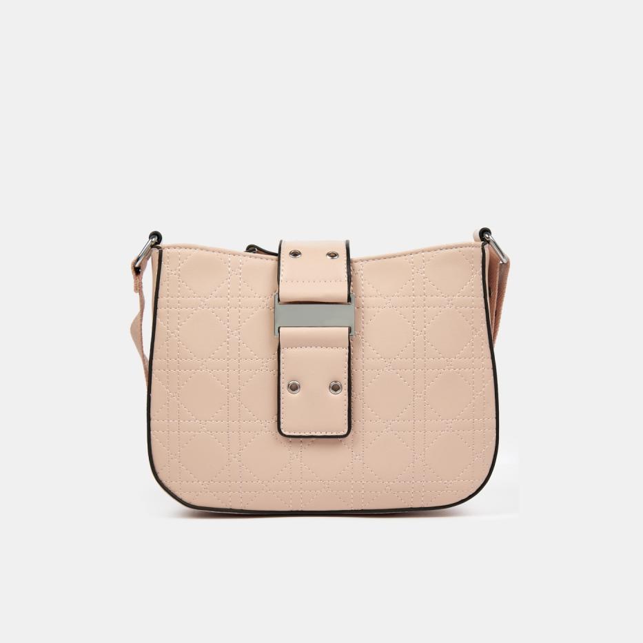 1203363 Сумка женисккожаBAGGINI 25206 розовыйпудровый 5490₽