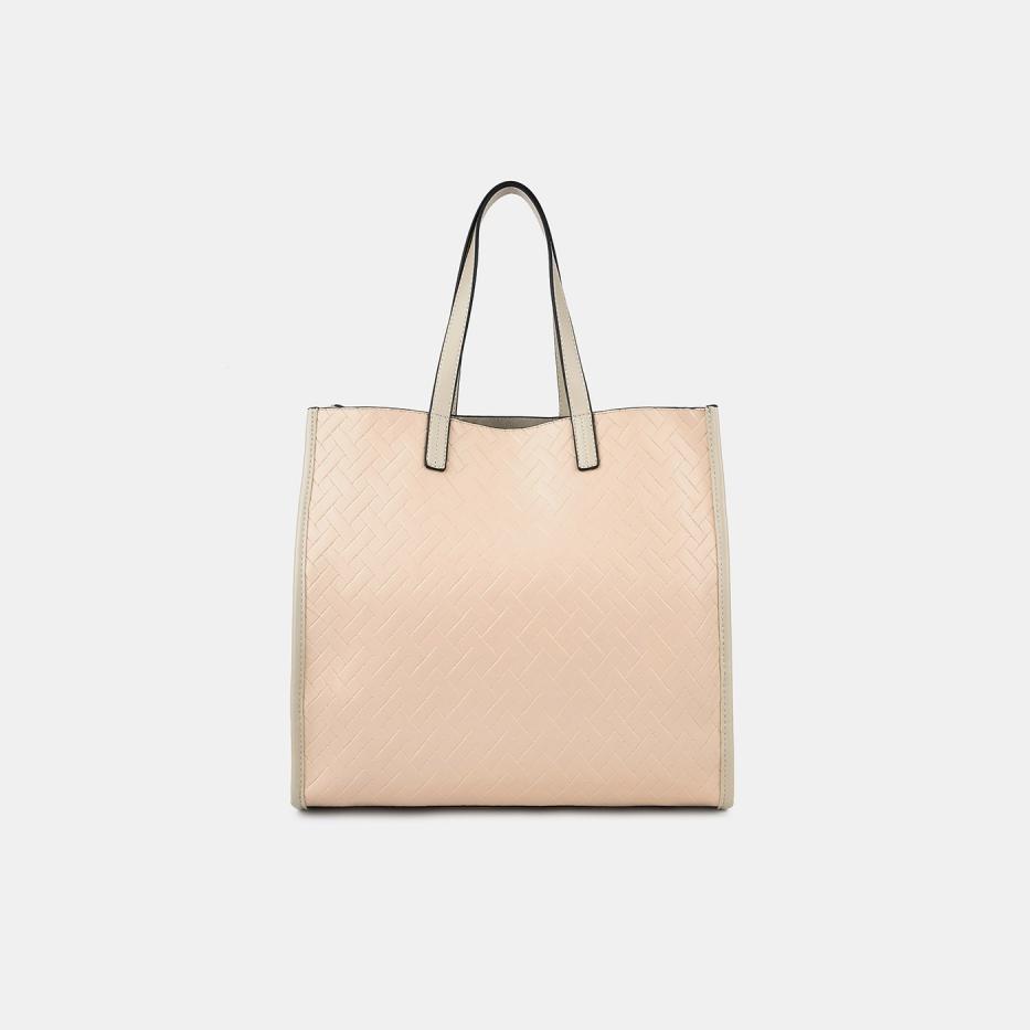 RR-112-102-39-4 Сумка женская 100экокожа 350x120x340бежзеленая 7490₽