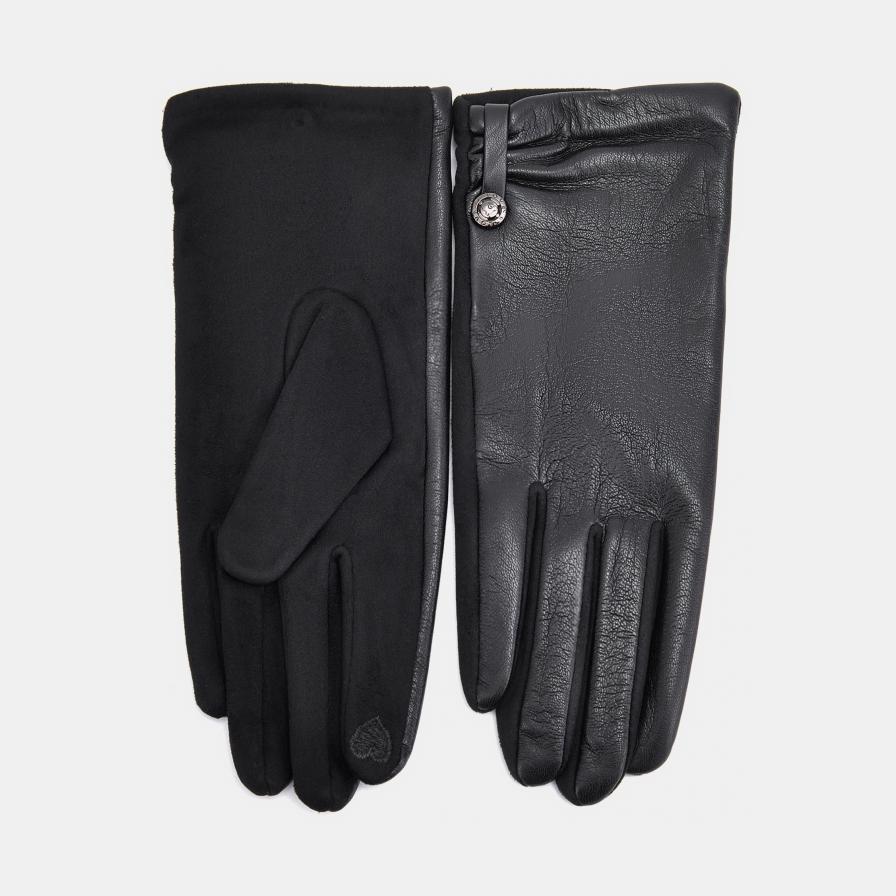 Перчатки женские, без размера Ralf Ringer АУГП104400, цвет черный