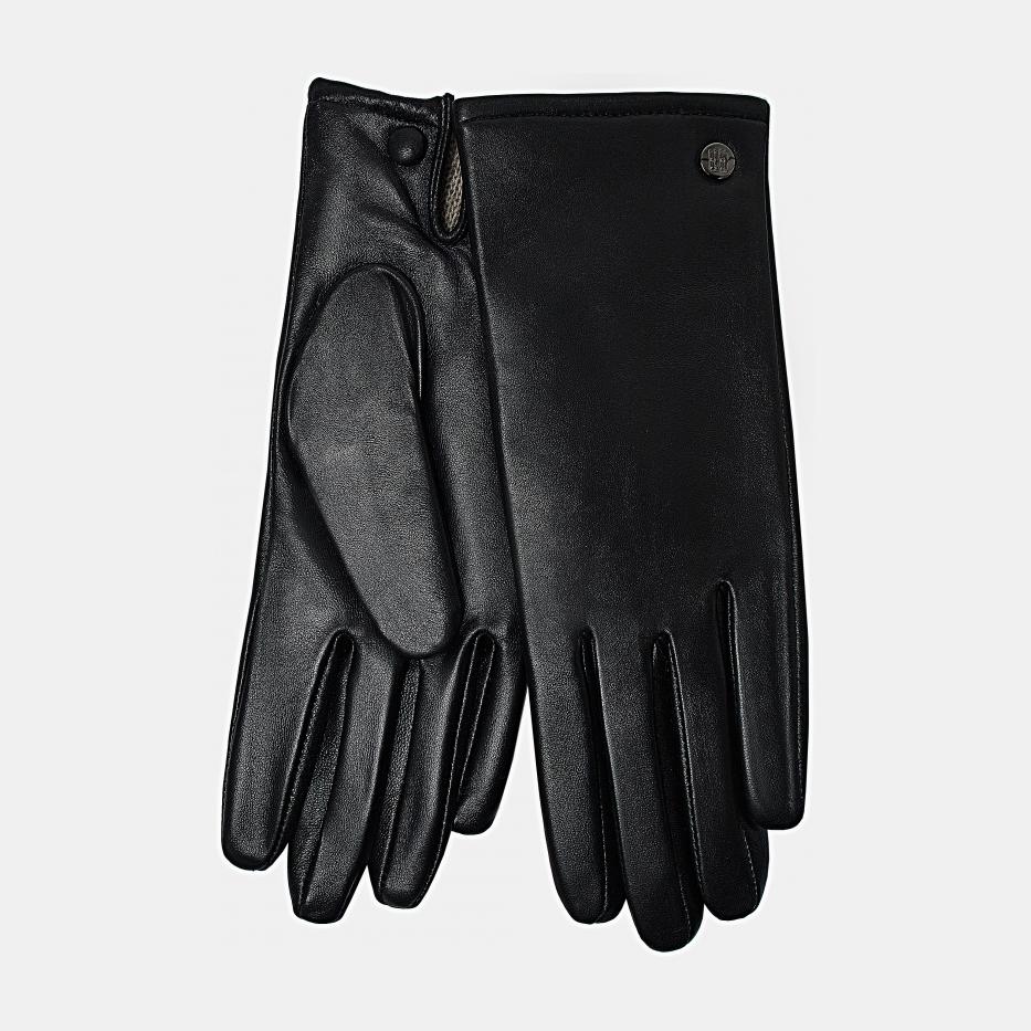 Перчатки женские Ralf Ringer LB-0200-RF-black, размер 7, цвет черный