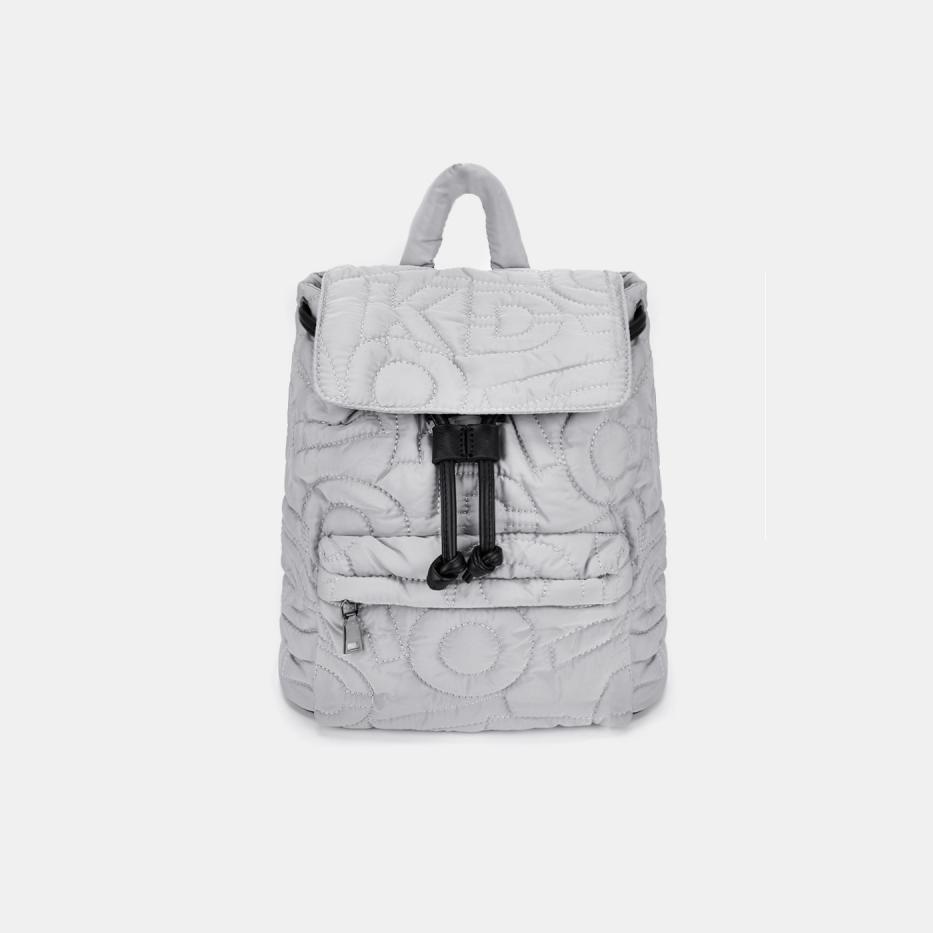 31810640-04RF Рюкзак женский KEDDO полиэстер исккожа 251227 серый 3490₽