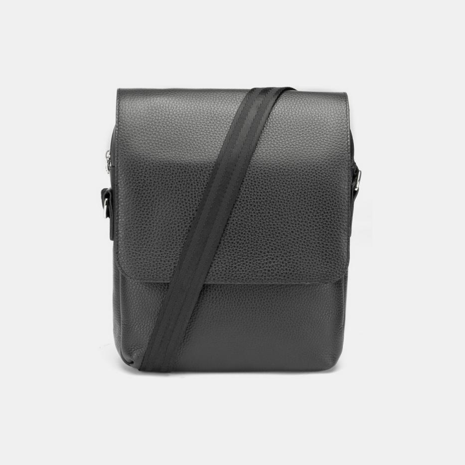 АУГС243800 Сумка мужская наткожа 250х300х70 черная 12990₽