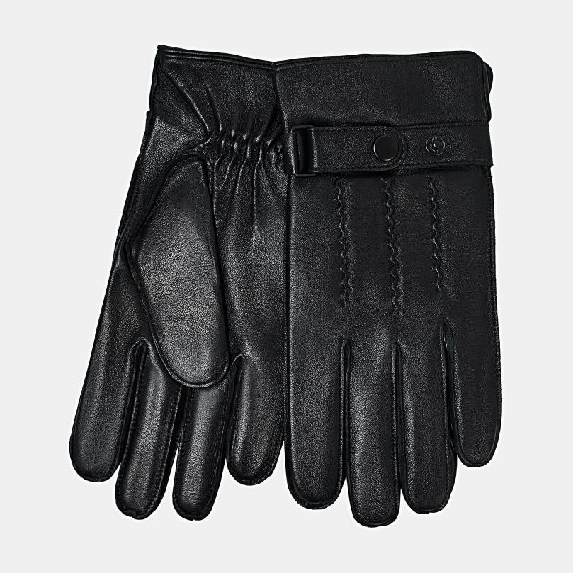 Перчатки мужские Ralf Ringer LB-6004-RF-black, цвет черный