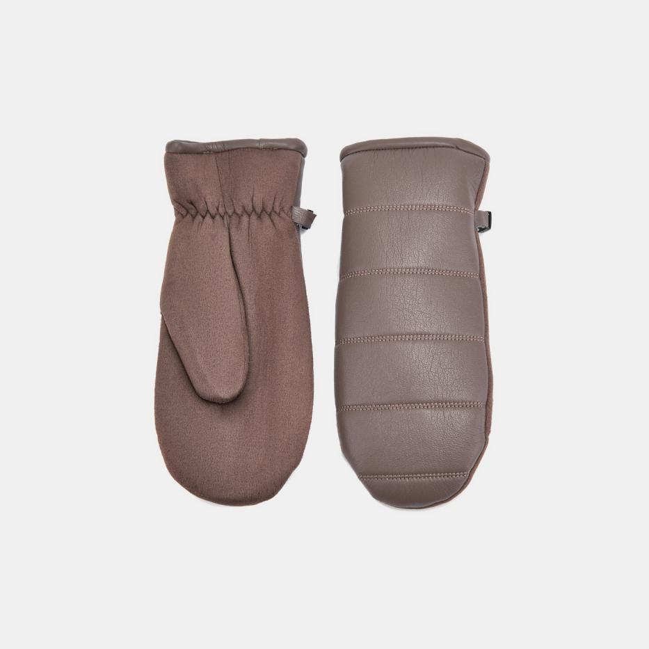 RMF6-10 Рукавицы женские RALF RINGER искусственная кожар7темнбеж 2290₽