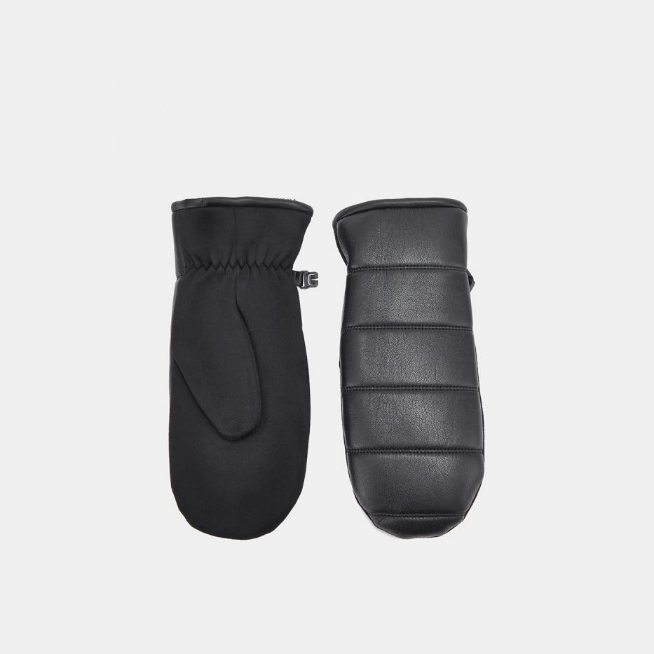 RMF6-1 Рукавицы женские RALF RINGER искусственная кожар7 черные 2290₽