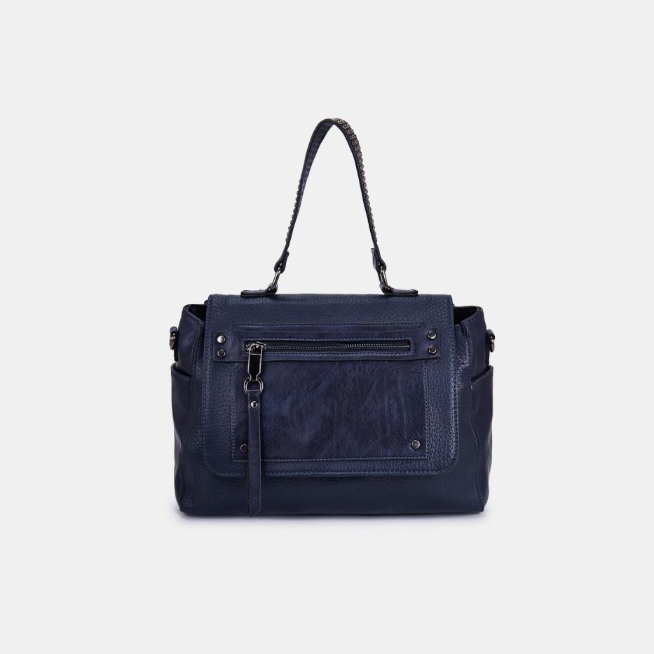 51-137-32-4 Сумка женская 33х12х23 Portofiano синяя 2990₽