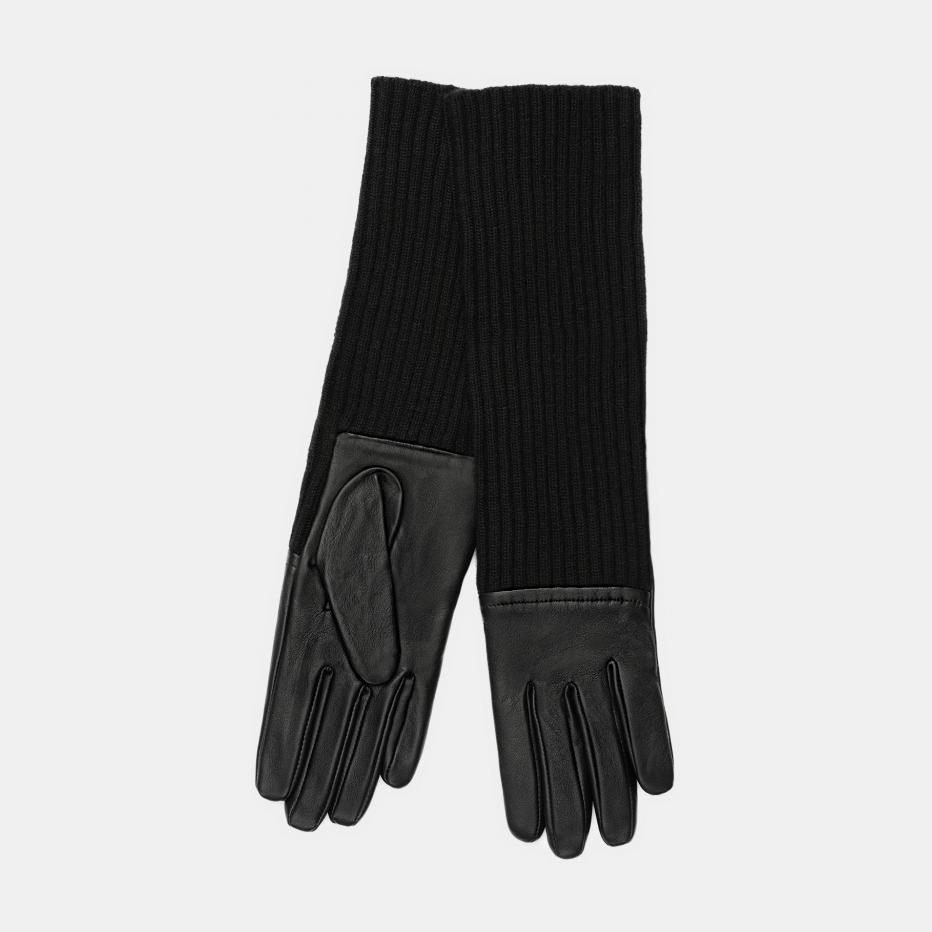 Перчатки женские, размер 7,5 Ralf Ringer IS682-RF-black-7.5, цвет черный