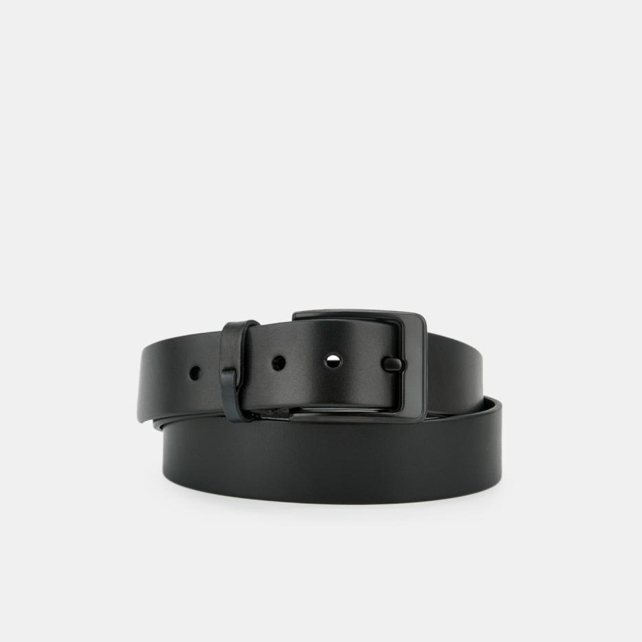 АУГР097800 Ремень мужской Ralf Ringerнат уркожа130x4черный 4990₽