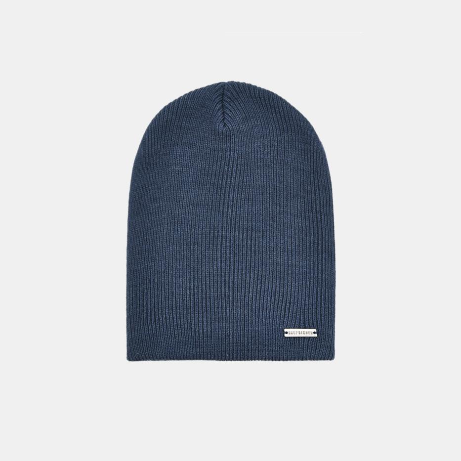 АУГЧ094400_Н Шапка мужская Ralf Ringer 70%шерсть,30%акрил,джинсовая