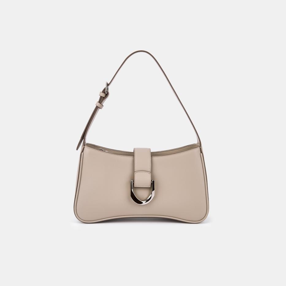 АУГС319200 Сумка женская натуркожа 285х82х160светло-серая 14990₽