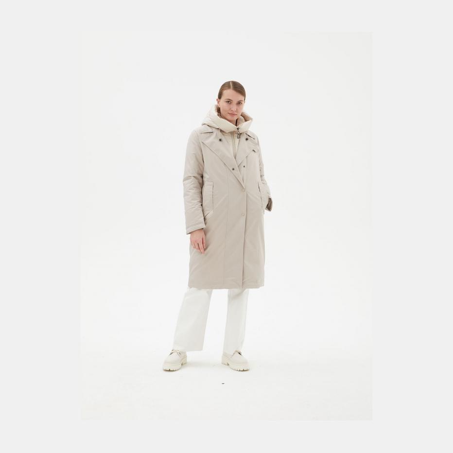 Женская куртка Ralf Ringer 82566, размер 48, цвет бежевый