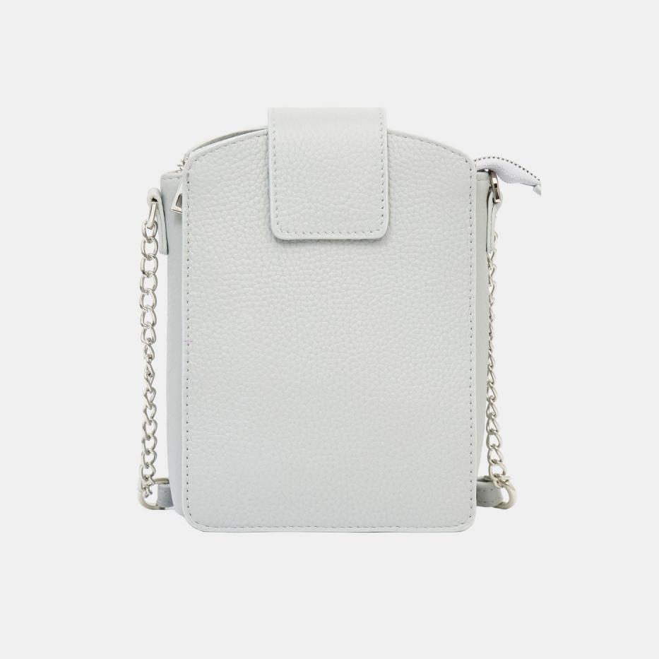 АУГС290800 Сумка женскаянатуркожа 130х180х60 серый гранит 6990₽