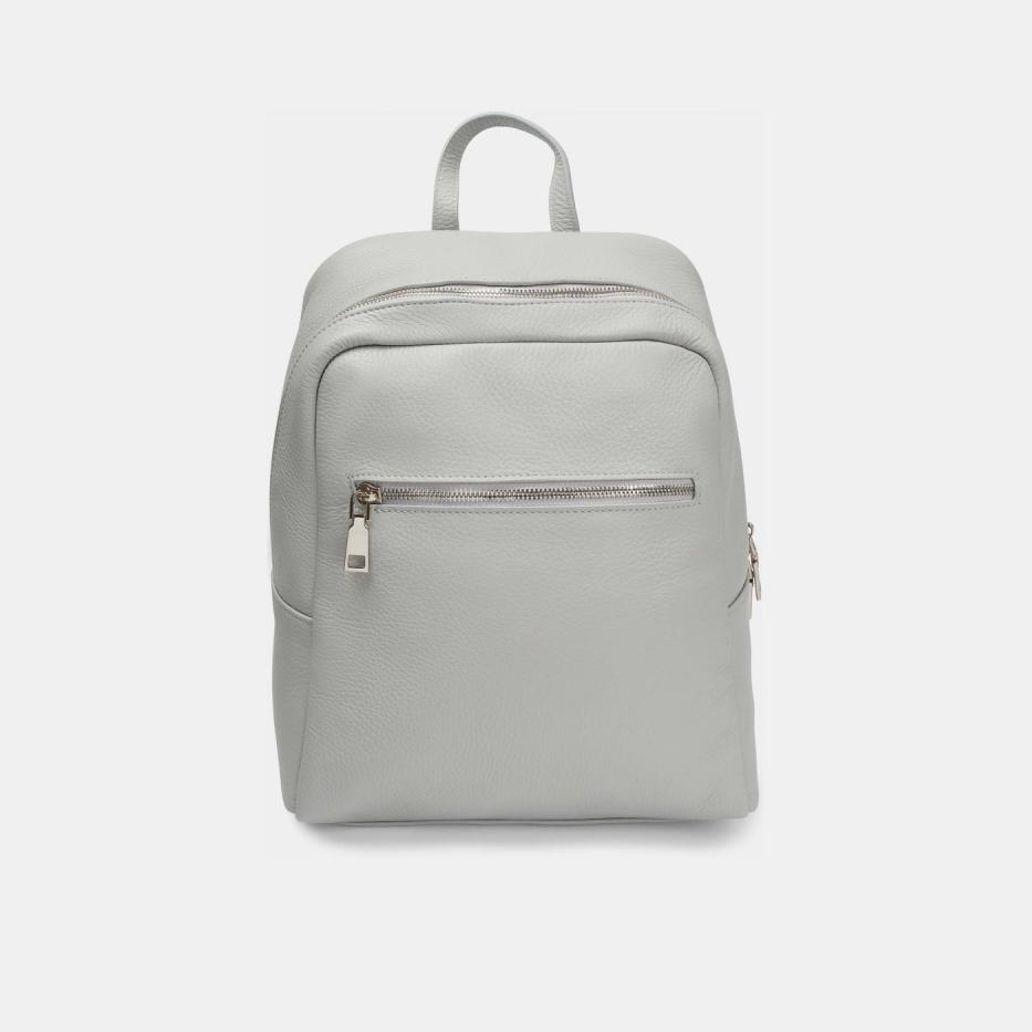 АУГЗ051400 Рюкзак женский натуральнкожа 250x320x100 серый 9990₽