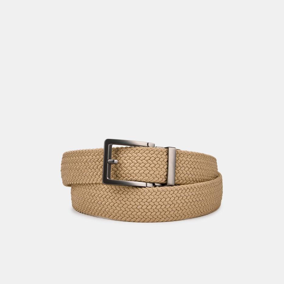 150413P-22346-12 Ремень мужскRalf Ringer полиэ стер90кожа нат10120х35беж 4290₽