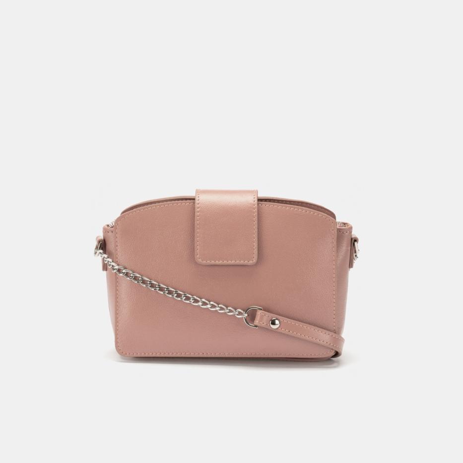 АУГС243900 Сумка женская наткожа 210х130х100 розовая 9990₽