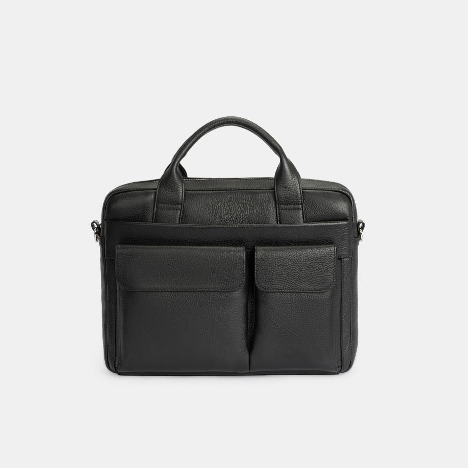 АУГС189900 Сумка мужская наткожа 36027070 черный 16990₽