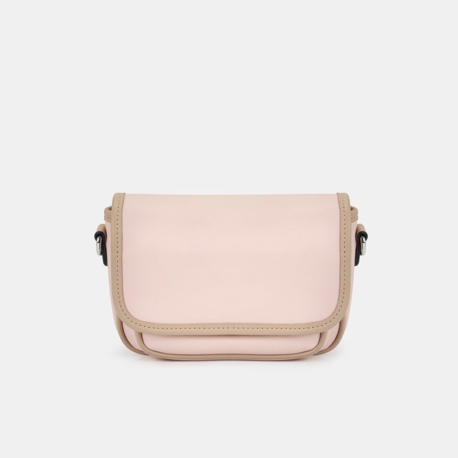 1202163 Сумка женисккожа 201560 BAGGINI пудровая 5490₽