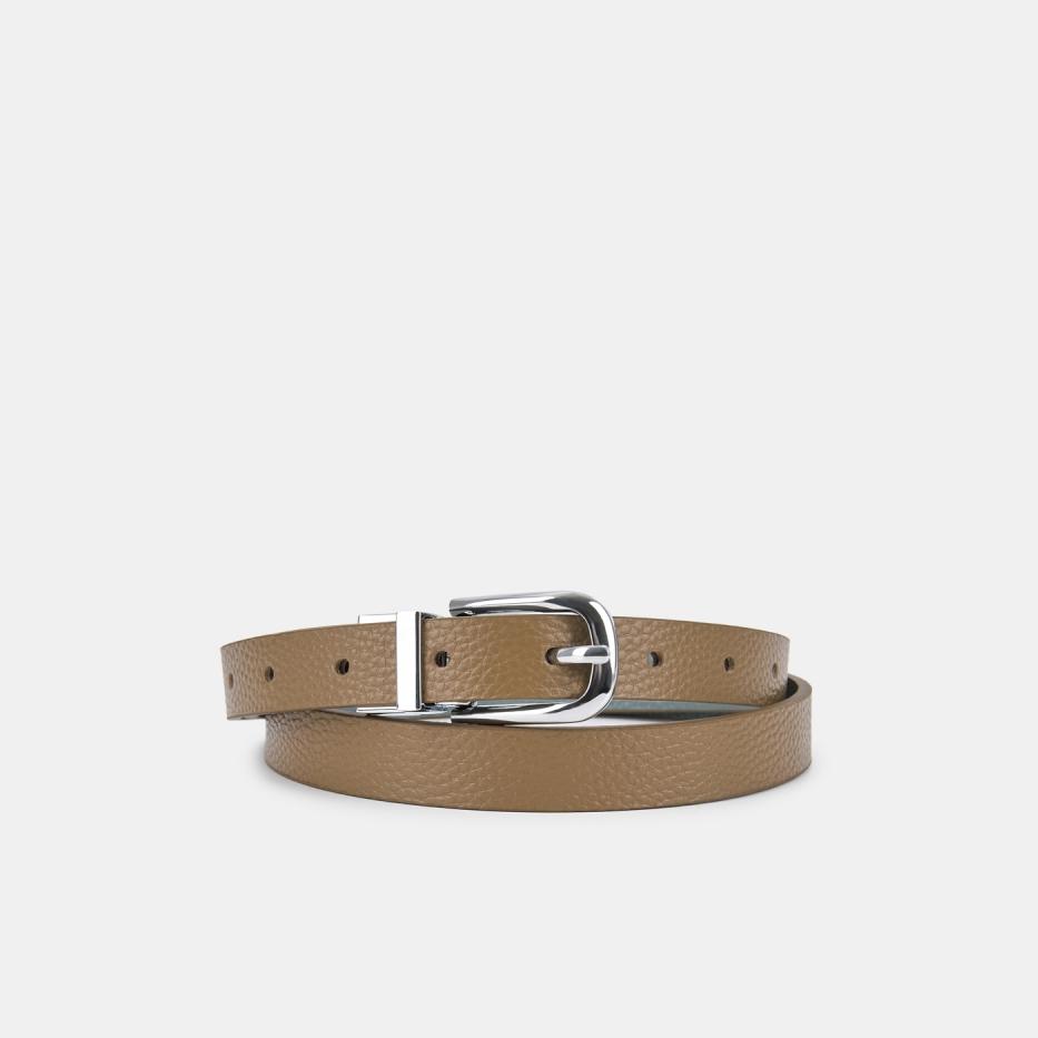 150313P-19306-1202 Ремень женский Ralf Ringer натуркожа115х28бежголуб 4490₽