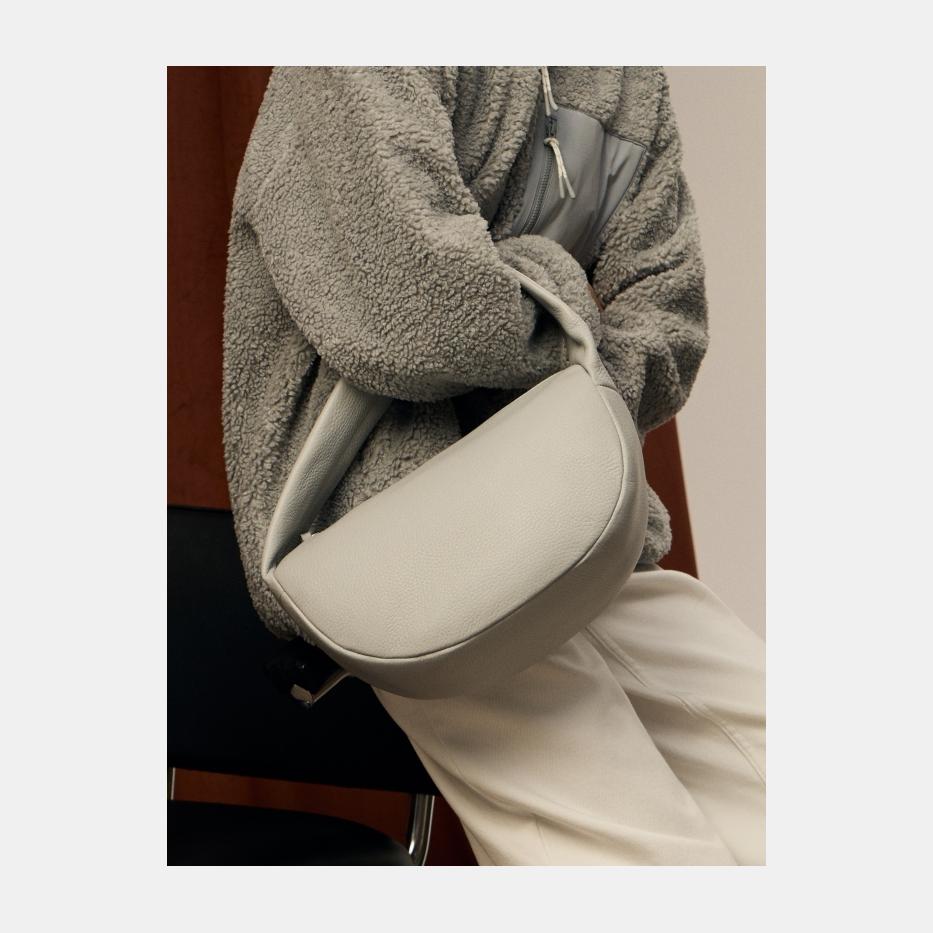 АУГС324300 Сумка женская Ralf Ringer нату ркожа290x90x190серая 6990₽