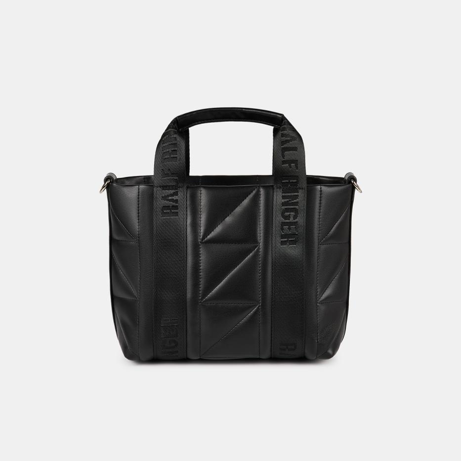 АУГС340200 Сумка женская Ralf Ringer,иску сств.кожа,300х130х220,черная