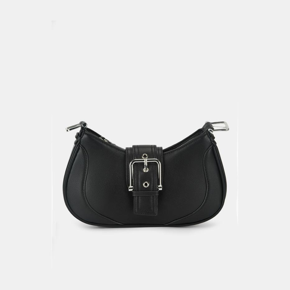 АУГС335400 Сумка женская искусственная ко
жа,280х70х120,черная