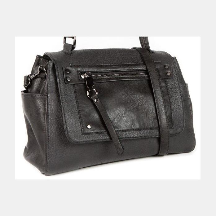 51-137-38-4 Сумка женская 33х12х23 Portofiano серая 2990₽