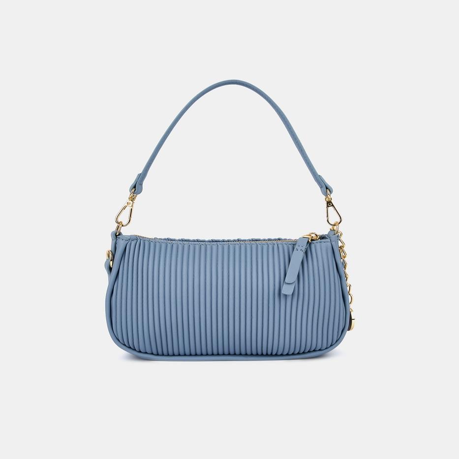 R27447-142 Сумка женская исккожа 23070140серо-голубая 4790₽