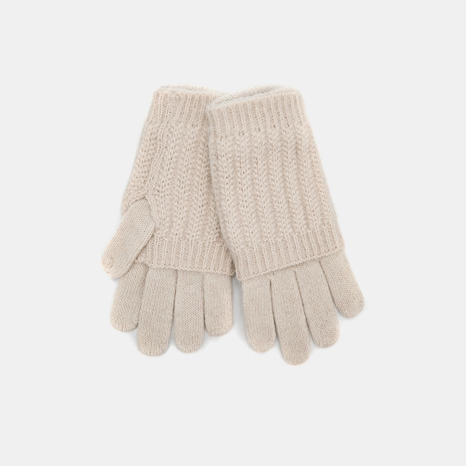 АУГП110500_Н Перчатки жен.Ralf Ringer,70%ак рил,20%шерсть,1
размер,беж