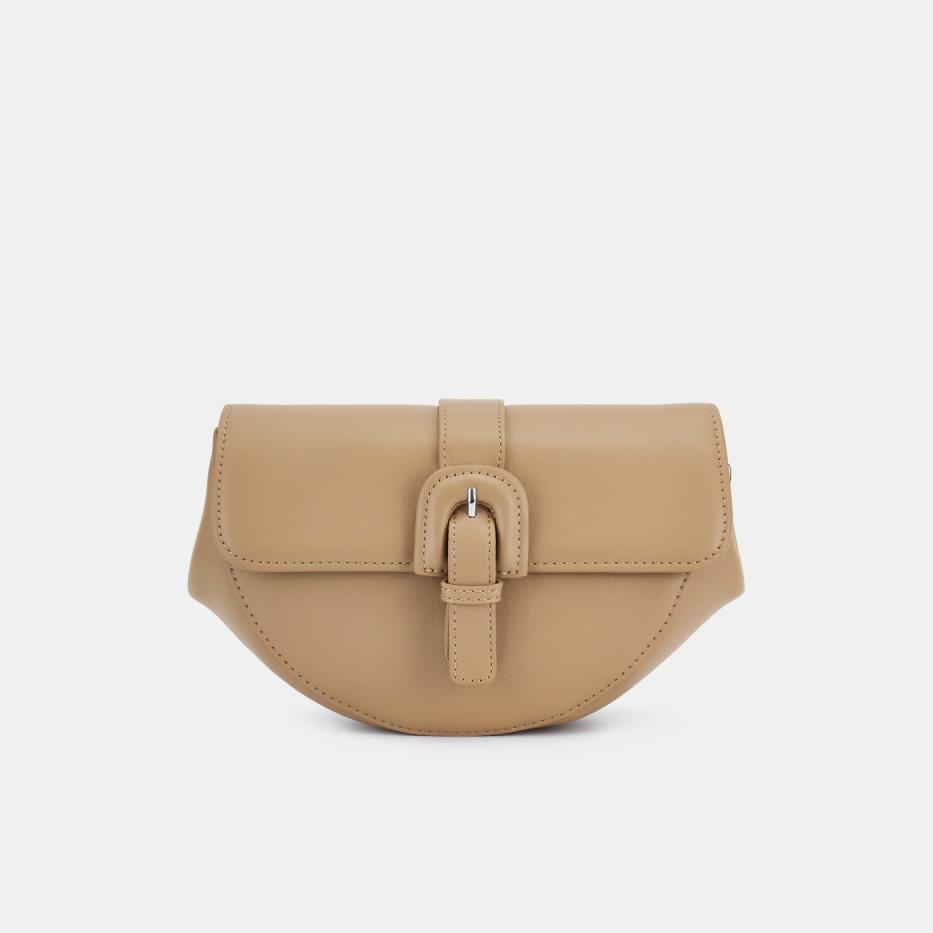 2719833 Сумка женисккожа BAGGINI 23177 бежевая 4990₽