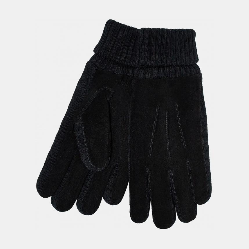 Перчатки мужские Ralf Ringer MKH-04.62-RF-mens-black, цвет черный