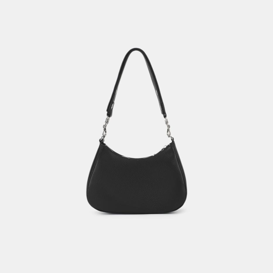 АУГС340000 Сумка женская натуральная кожа
,280х60х170,черная