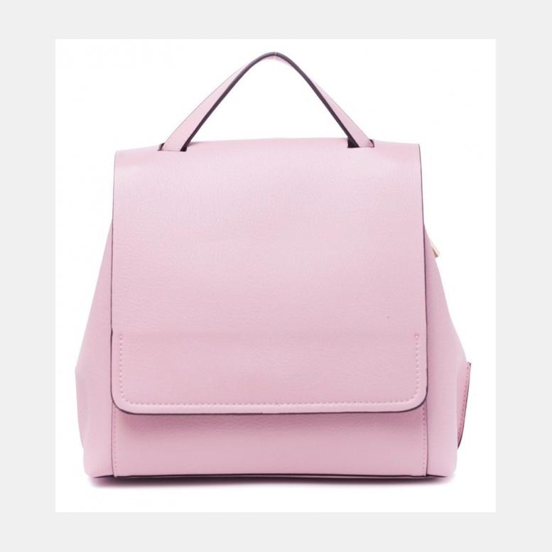 2822063 Сумка-рюкзак женисккожа 2724100 BAGGINI пудровый 4990₽