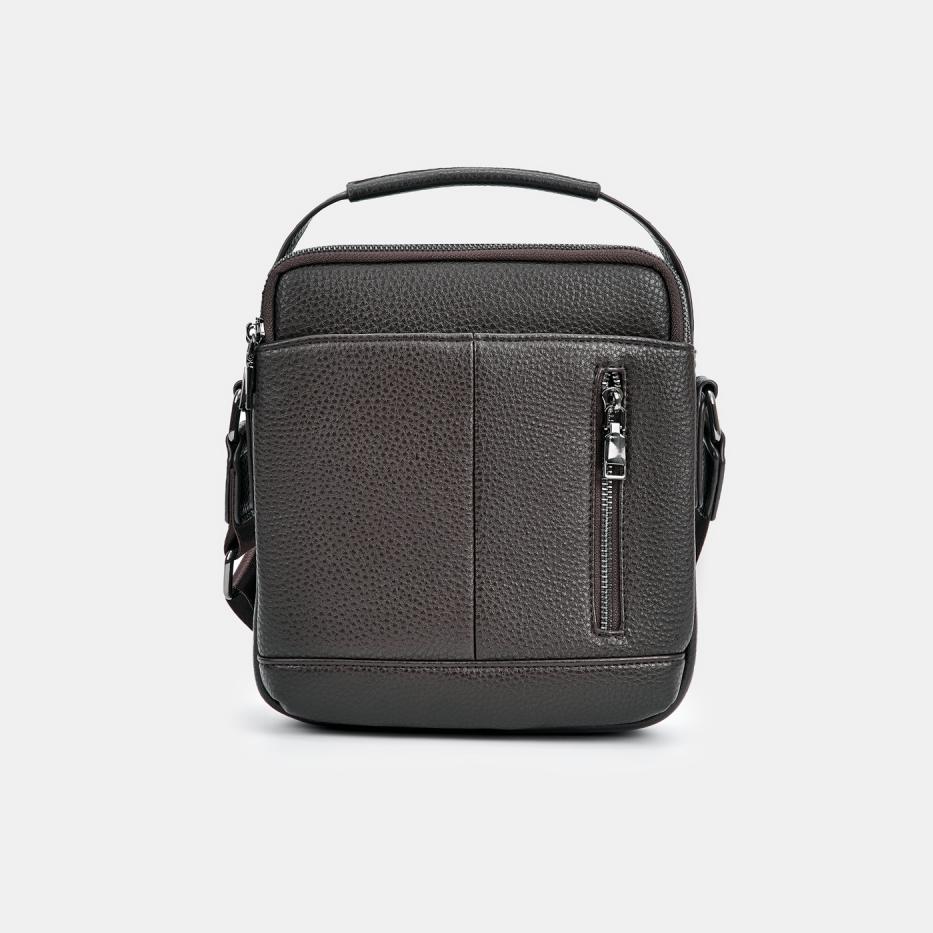 АУГС330400 Сумка мужская экокожа 100 200х70х240коричневая 8990₽