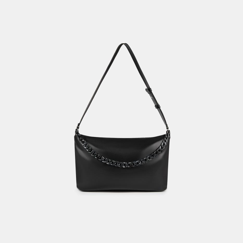 АУГС339600 Сумка женская искусств.кожа ,460х150х250,черная