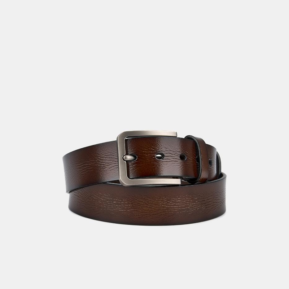 150413P-22169-02 Ремень мужской Ralf Ringerнат уркожа125х34смкоричневый 2990₽