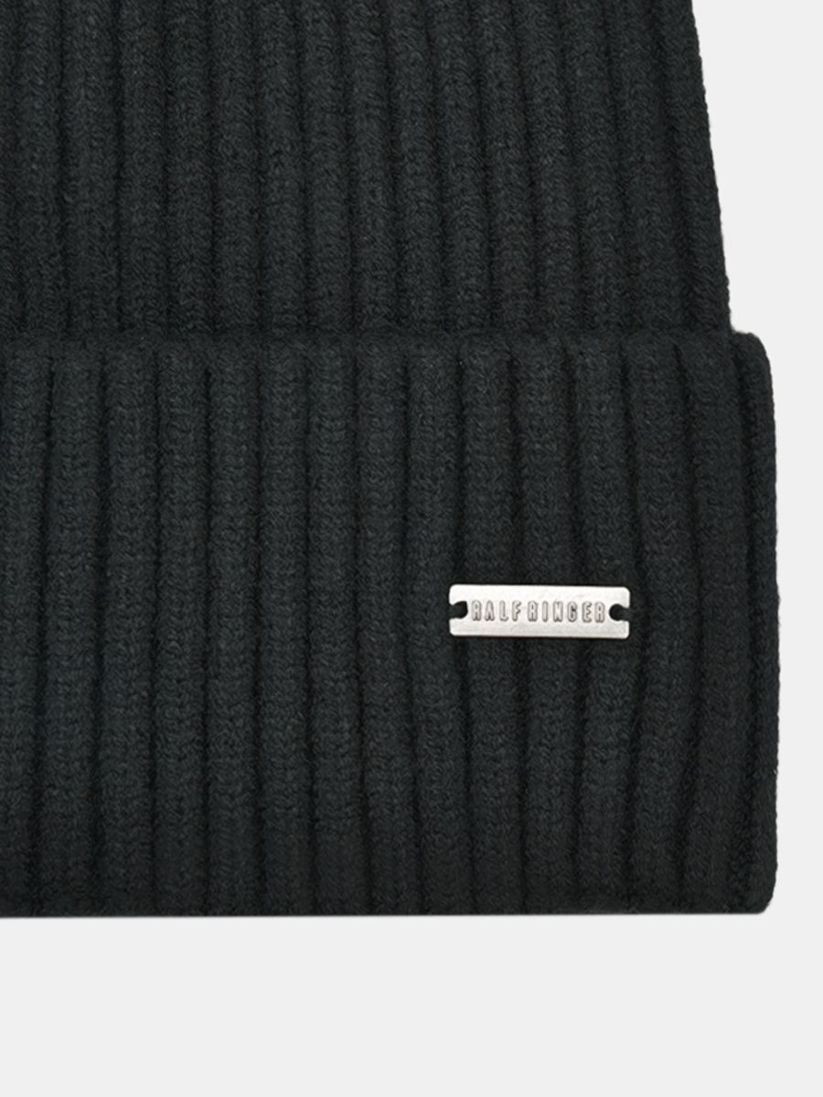 АУГЧ095600_Н Шапка мужск.Ralf Ringer50%виск оза,30%полиэстер,20%нейлон,чер