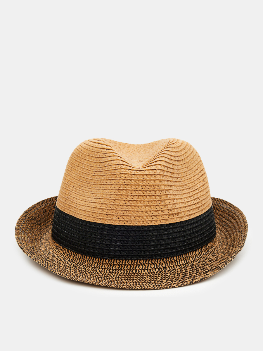 110412P-17182-12_Н Шляпа мужской, Ralf Ringer,100 %бумага,59р.,бежевая