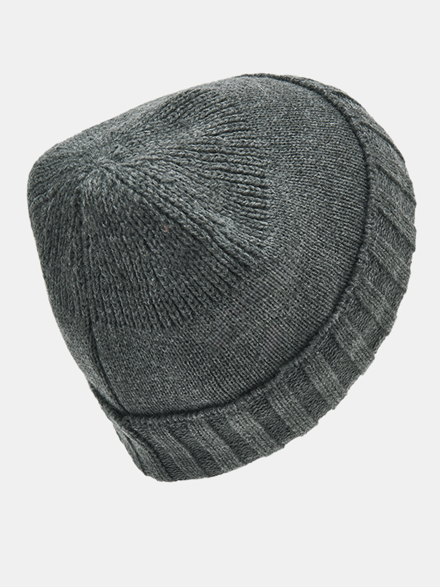 АУГЧ094900_Н Шапка мужская Ralf Ringer 70%шерсть,30%акрил,сер