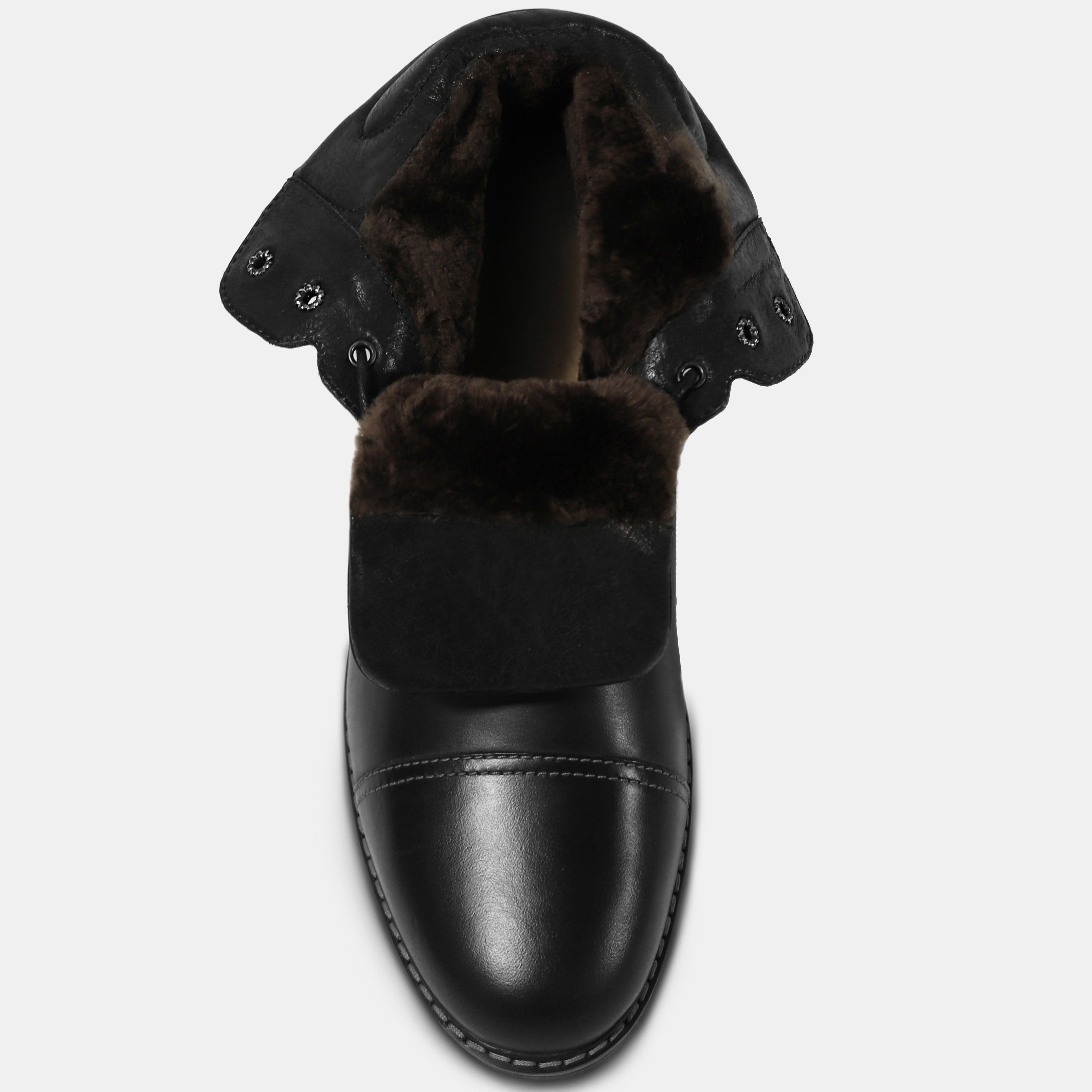 Ботинки мужские KLARK (цвет чёрный, натуральная кожа) — купить по цене 9090р. в интернет-магазине RALF RINGER