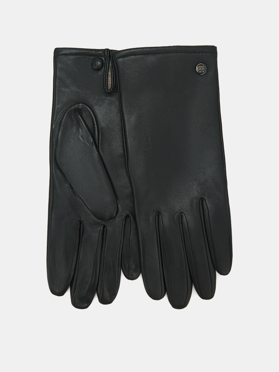 АУГП107500 Перчатки женские Ralf Ringer натуральная кожа,черные