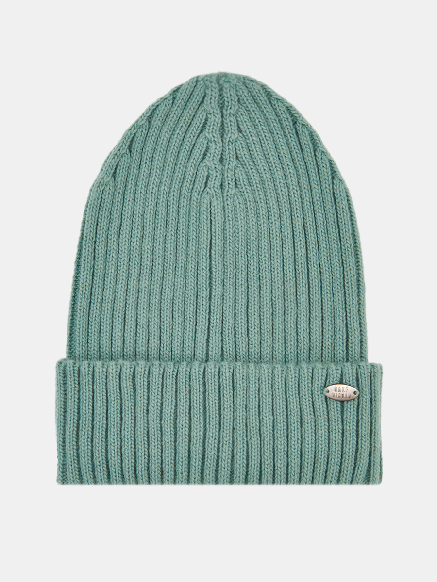 RF-BR55027-Серо-зеленый Шапка женская RALF RINGER,50%ш ерсть,50%акрил,р.57,сер-зелен