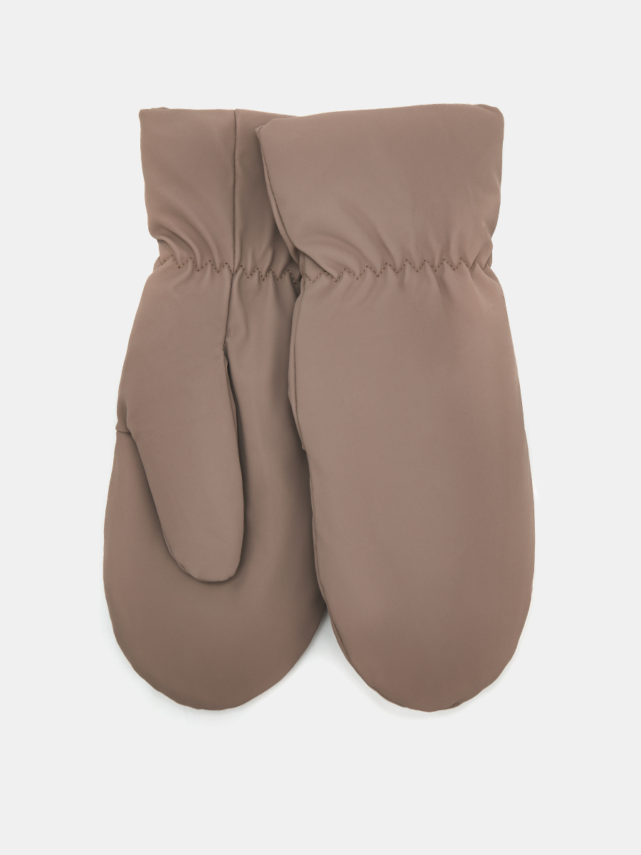 АУГП109800_Н Варежки женские Ralf Ringer, 100%полиэстер,один размер,беж