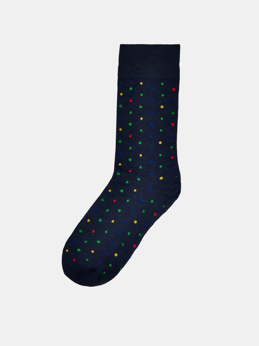 АУОН063200 Носки мужские хлопковые в горо х р.29 темно-синие