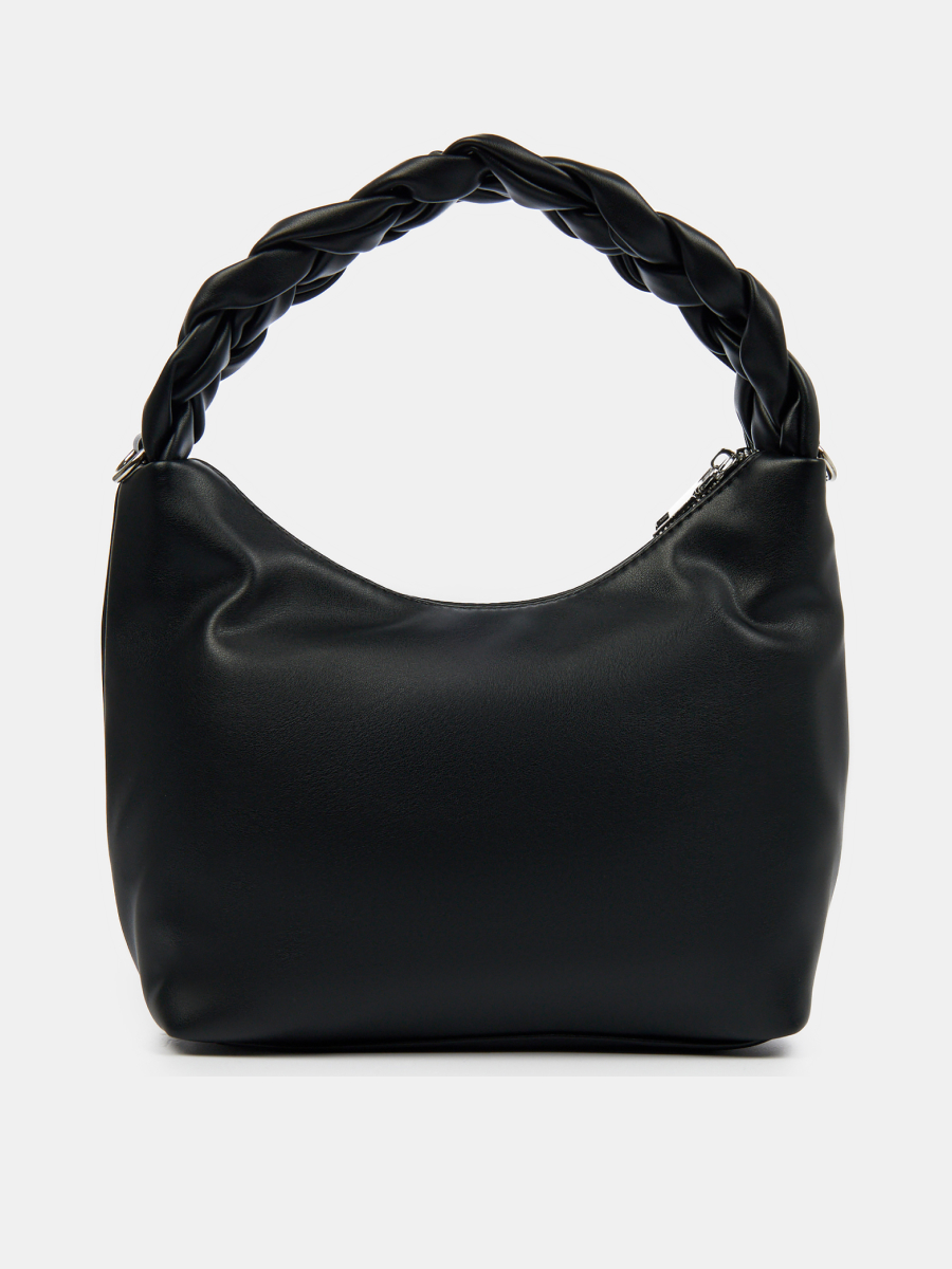 Сумка женская, черная, 24*10*19,5