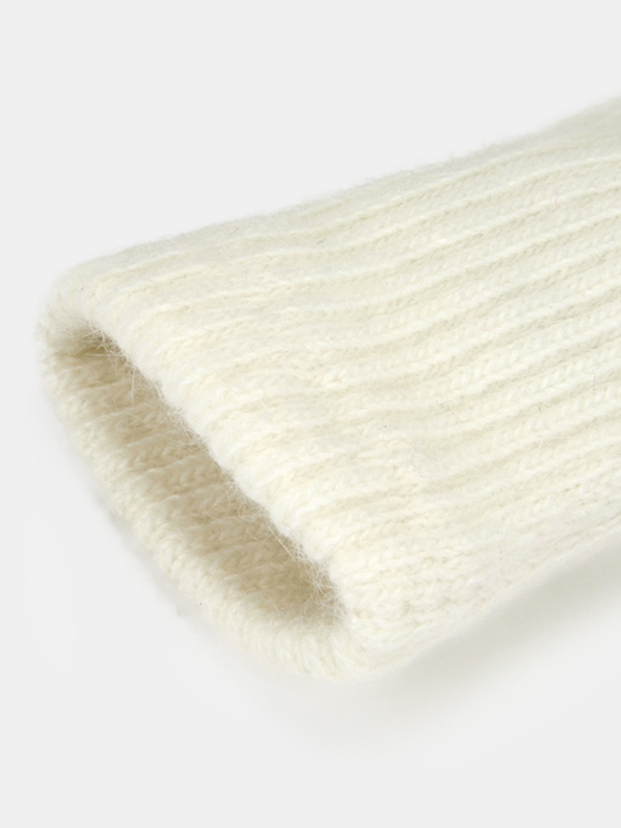 АУГП110100_Н Перчатки жен.Ralf Ringer,60%ан гора,40%вискоза,1 размер,белые