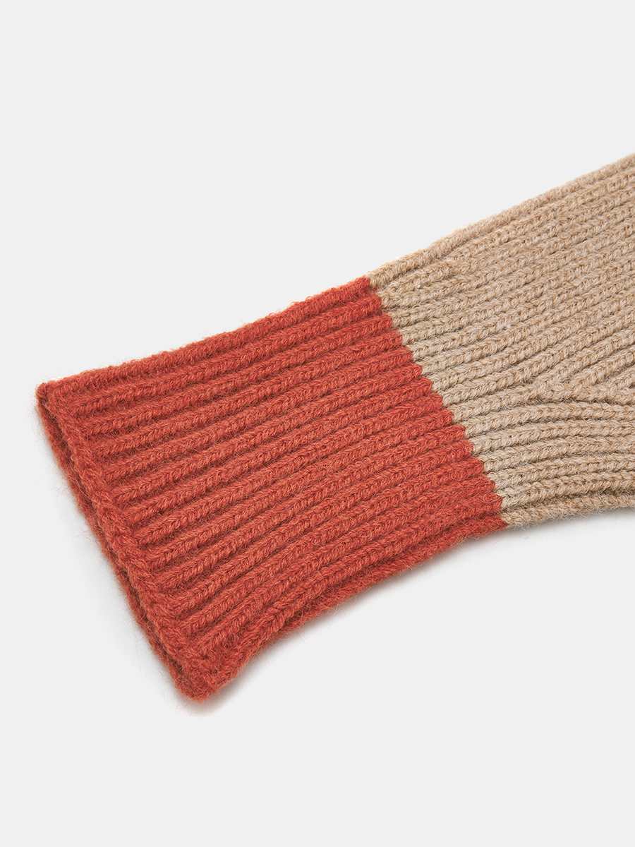 АУГП110700_Н Перчатки жен.Ralf Ringer,80%ше рсть,20%нейлон,1 размер,оранж