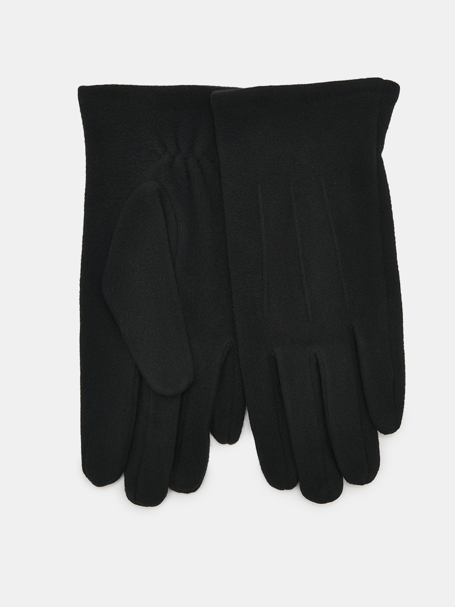 АУГП114200_Н Перчатки мужские Ralf Ringer, 100%полиэстер,один размер,чер